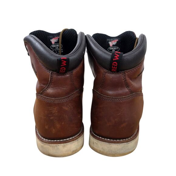 Red Wing Traction Tred 405 Moc Toe Waterproof Work Boots Mens 11 D - Picture 5 of 9